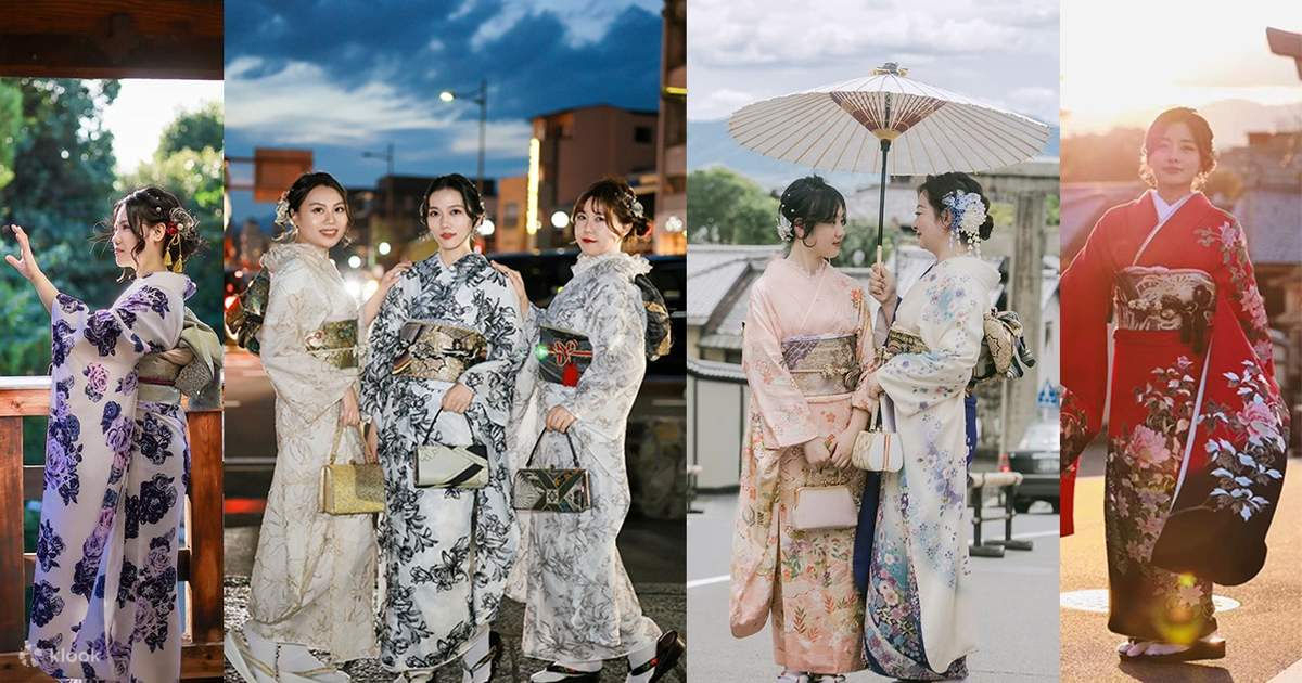 京都着物＆浴衣レンタル体験＆日本風メイク＆写真撮影（Ookini清水寺総